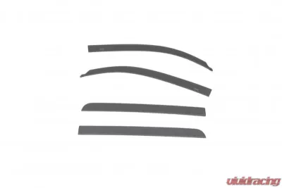 AVS Ventvisors 4pc Magnetic Grey Metallic Toyota Tundra Crewmax Low Profile Color Match 2015-2018 - 894012-1G3