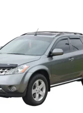 AVS Ventvisor Outside Mount Window Deflectors 4pc Smoke Nissan Murano 2003-2007                                     - 94921 - Image 5