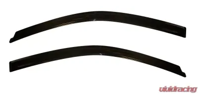 AVS Ventvisor Outside Mount Window Deflectors 2pc Smoke Honda CR-Z 2011-2016 - 92348