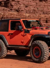 AVS Aeroskin Low Profile Hood Shield w/ Lights Black Jeep Wrangler (JL) 2018-2019                                     - 753156 - Image 16