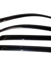 AVS Ventvisor Outside Mount Window Deflectors 4pc Smoke Toyota Tundra Crewmax 2007-2018                                     - 94309 - Image 2