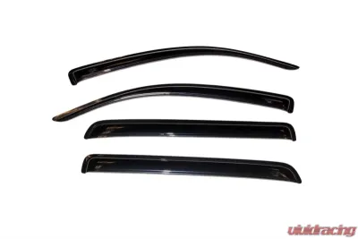 AVS Ventvisor Outside Mount Window Deflectors 4pc Smoke Toyota Tundra Crewmax 2007-2018 - 94309