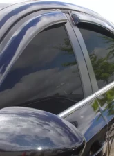 AVS Ventvisor Outside Mount Window Deflectors 4pc Smoke Chevrolet Cruze 2011-2015                                     - 94611 - Image 3