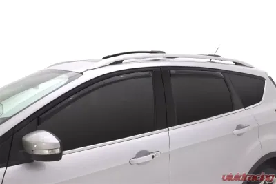 AVS Ventvisor In-Channel Front & Rear Window Deflectors 4pc Smoke Ford Escape 2013-2018 - 194383