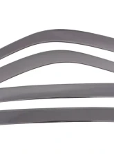 AVS Ventvisor Low Profile Deflectors 4pc Smoke Chevrolet Silverado 1500 Crew Cab 2001-2007                                     - 894014 - Image 3