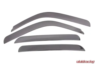 AVS Ventvisor Low Profile Deflectors 4pc Smoke Chevrolet Silverado 1500 Crew Cab 2001-2007 - 894014