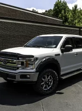 AVS Bugflector II Hood Shield Smoke Ford F-150 High Profile 2015-2018                                     - 25941 - Image 4