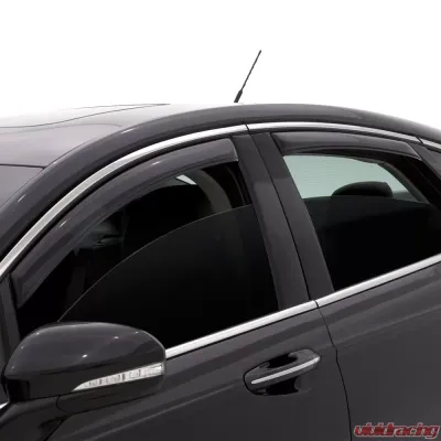 AVS Ventvisor In-Channel Front & Rear Window Deflectors 4pc Smoke Dodge Charger 2011-2021 - 194313