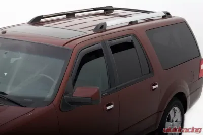 AVS Ventvisor In-Channel Front & Rear Window Deflectors 4pc Smoke Lincoln Navigator 1998-2018 - 194233