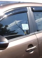 AVS Ventvisor Outside Mount Window Deflectors 4pc Smoke Kia Sportage 2011-2016                                     - 94652 - Image 4