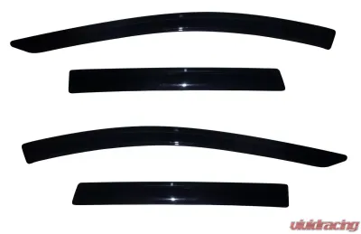 AVS Ventvisor Outside Mount Window Deflectors 4pc Smoke Ford Escape 2013-2018 - 94383