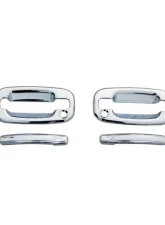 AVS Door Handle Covers (2 Door) 4pc Set - Chrome Ford F-150 (2 Door w/Keypad) 2004-2014                                     - 685201 - Image 3