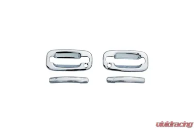 AVS Door Handle Covers (2 Door) 4pc Set - Chrome Ford F-150 (2 Door w/Keypad) 2004-2014 - 685201