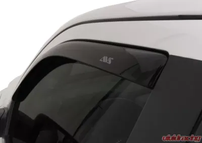 AVS Ventvisor In-Channel Window Deflectors 2pc Smoke Ford F-250 Super Duty Standard Cab 2017-2018 - 192452