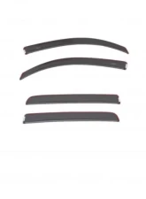 AVS Ventvisors 4pc Magnetic Grey Metallic Toyota Tacoma Access Cab Low Profile Color Match 2016-2018                                     - 994036-1G3 - Image 2