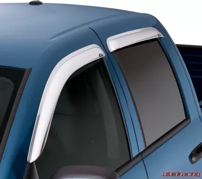 AVS Ventvisor Side Window Deflector 4pc Chrome Ram 1500 Extended Pickup 2019-2020 - 684813
