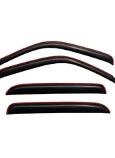 AVS Ventvisor In-Channel Front & Rear Window Deflectors 4pc Smoke Cadillac Escalade EXT 2002-2006                                     - 194355 - Image 4