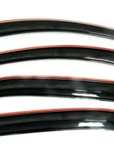 AVS Ventvisor In-Channel Front & Rear Window Deflectors 4pc Smoke Hyundai Tucson 2016-2018                                     - 194457 - Image 10
