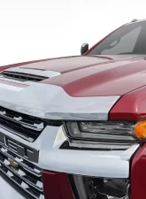 AVS Aeroskin Low Profile Hood Shield Chrome Chevrolet Silverado 2500 2020                                     - 622187 - Image 3