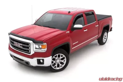AVS 4pc Smoke Ventvisor Outside Mount Window Deflectors Chevrolet Silverado 2500 Crew Cab 2015-2018 - 94536
