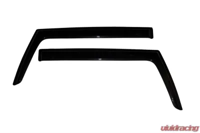 AVS Ventvisor Outside Mount Window Deflectors 2pc Smoke Toyota FJ Cruiser 2007-2014 - 92735