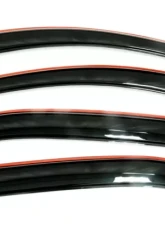 AVS Ventvisor In-Channel Front & Rear Window Deflectors 4pc Smoke Hyundai Tucson 2016-2018                                     - 194457 - Image 2