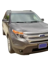AVS Aeroskin Low Profile Hood Shield Chrome Ford Explorer (Excl. Sport Model) 2011-2015                                     - 622045 - Image 3