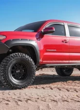 AVS Ventvisor In-Channel Front & Rear Window Deflectors 4pc Smoke Toyota Tacoma Double Cab 2016-2018                                     - 194768 - Image 2