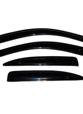 AVS Ventvisor Outside Mount Window Deflectors 4pc Smoke Volkswagen Jetta 1999-2005                                     - 94851 - Image 3