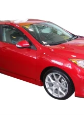 AVS Ventvisor Outside Mount Window Deflectors 4pc Smoke Mazda 3 (5 Door Sport) 2010-2013                                     - 94325 - Image 4