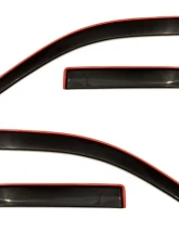 AVS Ventvisor Low Profile In-Channel Deflectors 4pc Smoke Dodge RAM 1500 Quad Cab 2009-2018                                     - 994003 - Image 4