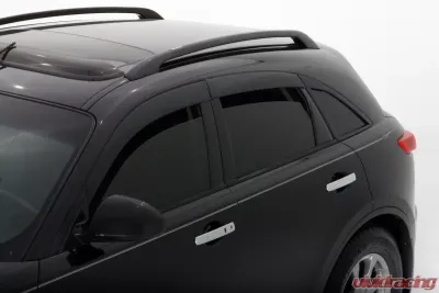 AVS Ventvisor Low Profile Deflectors 6pc Smoke Infiniti FX35 2003-2008 - 896001