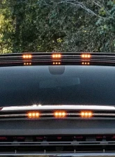 AVS AeroCab Marker Light Color Match with five amber LED Ivory Pearl Tri-Coat Ram 1500 2019-2021                                     - 698163-PWD - Image 5