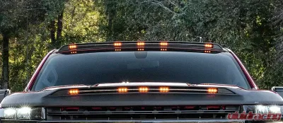 AVS AeroCab Marker Light Color Match with five amber LED Ivory Pearl Tri-Coat Ram 1500 2019-2021 - 698163-PWD