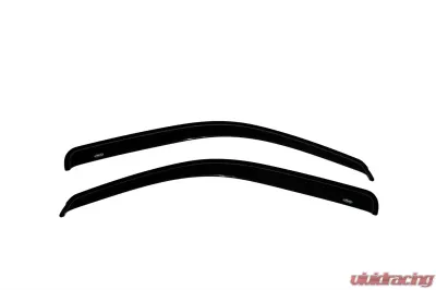 AVS Ventvisor Outside Mount Window Deflectors 2pc Smoke Chevrolet Colorado Standard Cab 2004-2012 - 92457