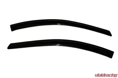 AVS Ventvisor Outside Mount Window Deflectors 2pc Smoke Saturn SC1 Coupe 1997-2002 - 92415