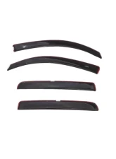 AVS Ventvisors 4pc Black Toyota Tacoma Access Cab Low Profile Color Match 2016-2018                                     - 994036-202 - Image 2