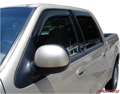 AVS Ventvisor In-Channel Front & Rear Window Deflectors 4pc Smoke Lincoln Blackwood 2002-2003 - 194949