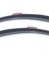AVS Ventvisor In-Channel Window Deflectors 2pc Smoke Ford F-250 Super Duty Standard Cab 2017-2018                                     - 192452 - Image 4