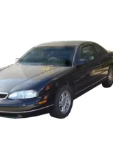 AVS Ventvisor Outside Mount Window Deflectors 2pc Smoke Chevrolet Monte Carlo 1995-1999                                     - 92405 - Image 3