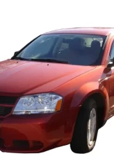 AVS Ventvisor In-Channel Front & Rear Window Deflectors 4pc Smoke Dodge Charger 2011-2021                                     - 194313 - Image 9
