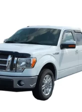AVS Hoodflector Low Profile Hood Shield Smoke Ford F-150 (Excl. Raptor) 2009-2014                                     - 21009 - Image 3