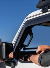 AVS Ventvisor Low Profile Window Deflectors 4pc Smoke Jeep Wrangler Unlimited (4-Door) 2018                                     - 894066 - Image 9