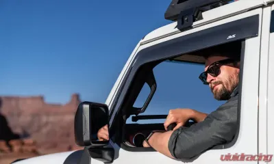 AVS Ventvisor Low Profile Window Deflectors 4pc Smoke Jeep Wrangler Unlimited (4-Door) 2018 - 894066