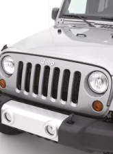 AVS Aeroskin Low Profile Hood Shield Chrome Jeep Wrangler (JL) 2dr/4dr 2018+                                     - 622156 - Image 3