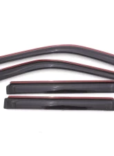 AVS Ventvisor In-Channel Front & Rear Window Deflectors 4pc Smoke Ford Explorer 2011-2018                                     - 194293 - Image 5