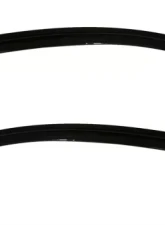 AVS Ventvisor Outside Mount Window Deflectors 2pc Smoke Ford Mustang 2012-2014                                     - 92024 - Image 4