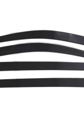 AVS Ventvisor Low Profile Window Deflectors 4pc Matte Black Ford F-150| F-250 | F-350 | Raptor 2017-2025                                     - 774061 - Image 11