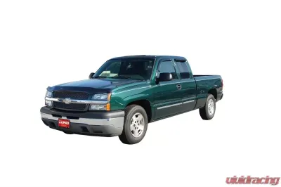 AVS Ventvisor Outside Mount Window Deflectors 4pc Smoke Chevrolet Silverado 1500 Ext. Cab 1999-2007 - 94044