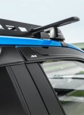 AVS Ventvisor Low Profile Window Deflectors 4pc Matte Black Ford F-250 Supercrew 1999-2016                                     - 774017 - Image 6